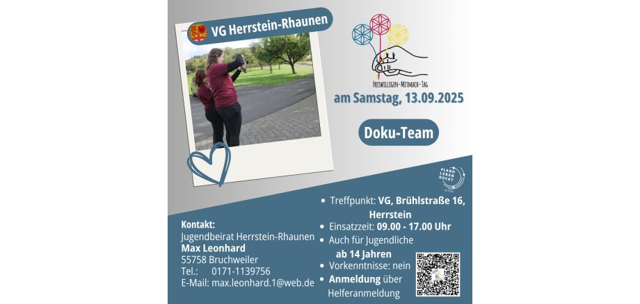Plakat des Projektes des Jugendbeirates (Nähere Infos siehe Fließtext)