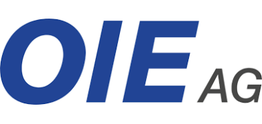 Logo OIE AG Auf dem Bild ist das Logo der OIE AG zu sehen