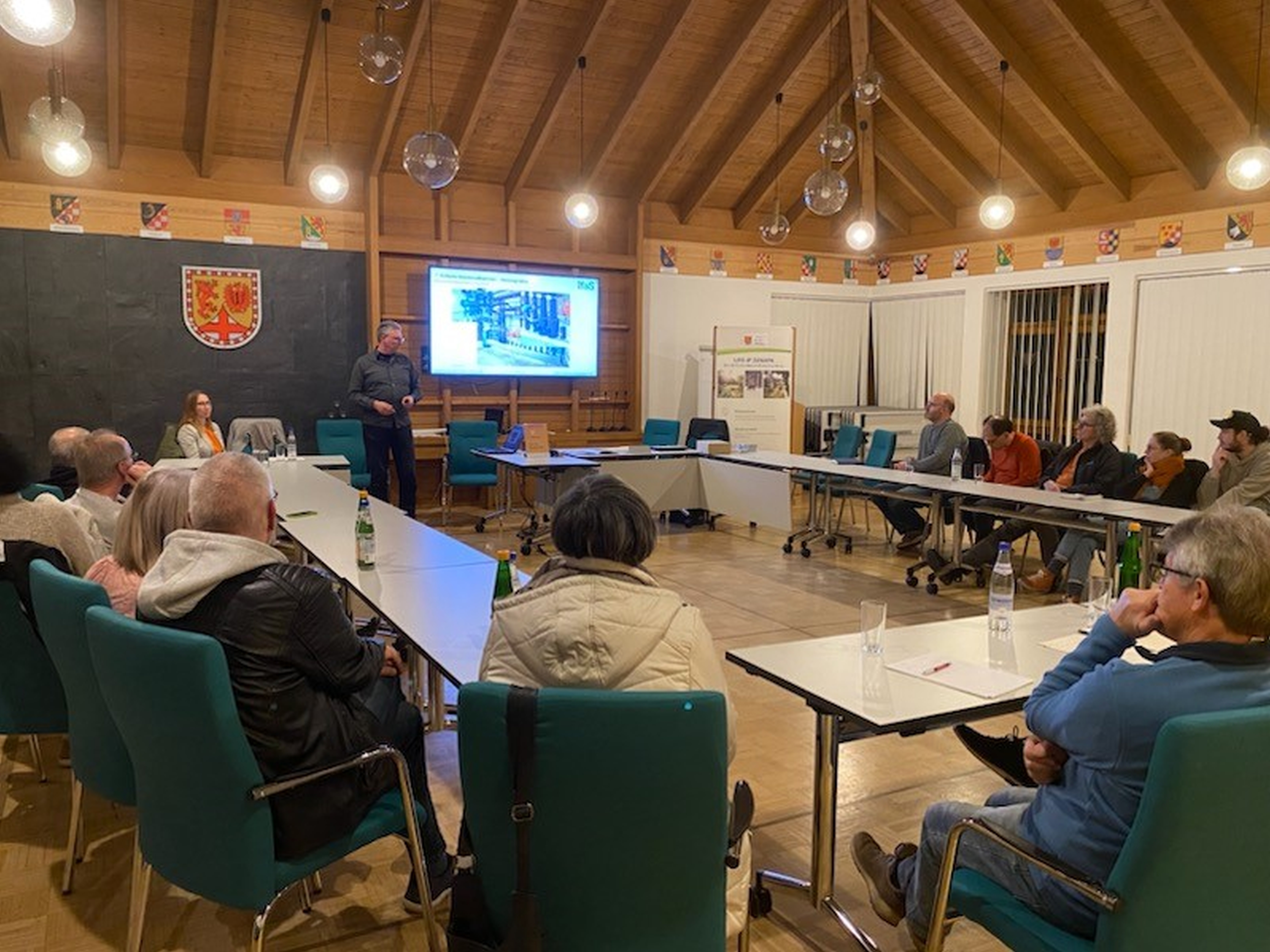 Foto Bürger Infoveranstaltung im Wappensaal Herrstein am 07.11.2024