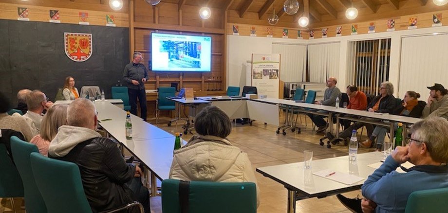 Foto Bürger Infoveranstaltung im Wappensaal Herrstein am 07.11.2024