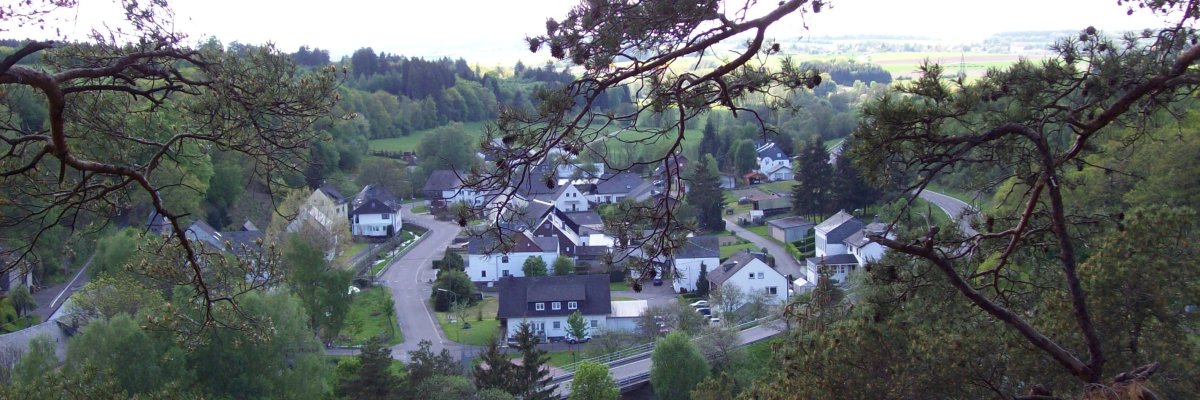 Ortsansicht der Ortsgemeinde Krummenau