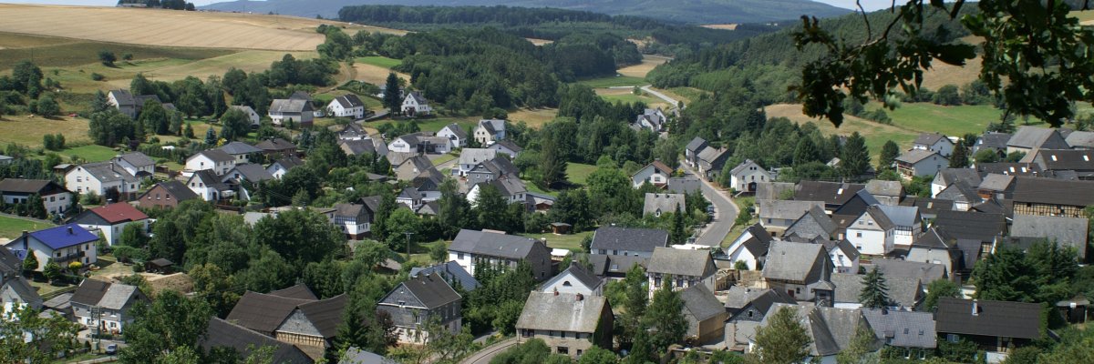 Ortsansicht der Ortsgemeinde Oberkirn