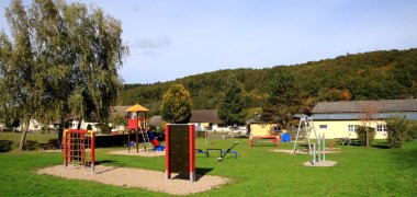 Fotografie Spielplatz Fotografie des Spielplatzes in Oberreidenbach