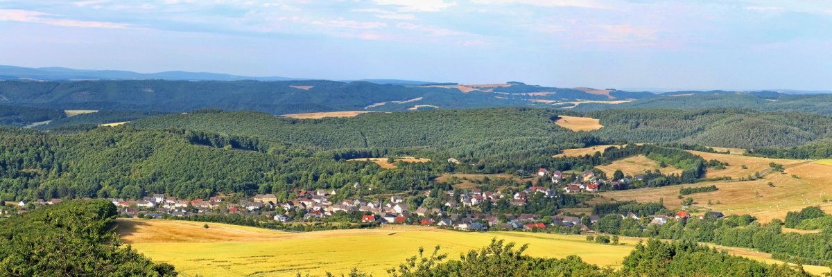 Panoramabild Oberreidenbach Panoramafotografie der Ortsgemeinde Oberreidenbach