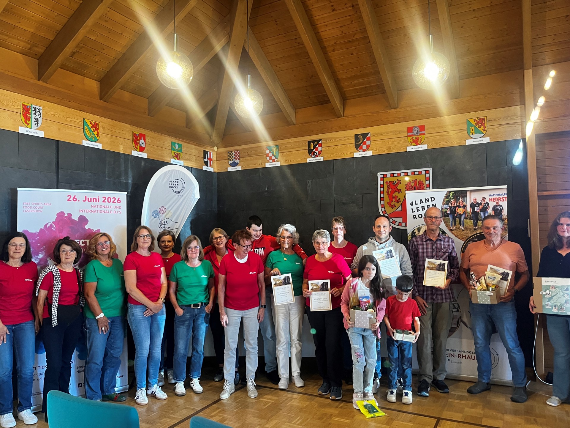 Gruppenfoto der Aktion Stadtradeln