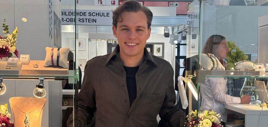 Foto Marcel Gebert am Stand Fotografie Marcel Gebert am Messestand bei der Munich Show Gemworld