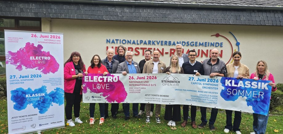 Sponsorenfoto Steinbruch-Open-Air 2026