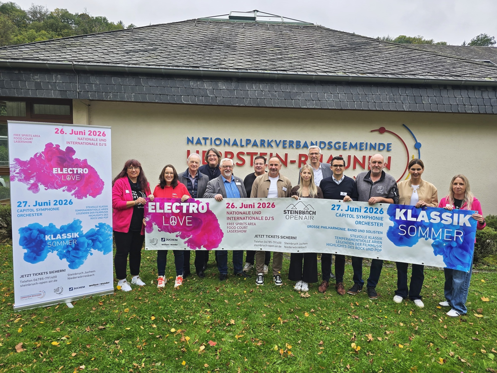 Sponsorenfoto Steinbruch-Open-Air 2026