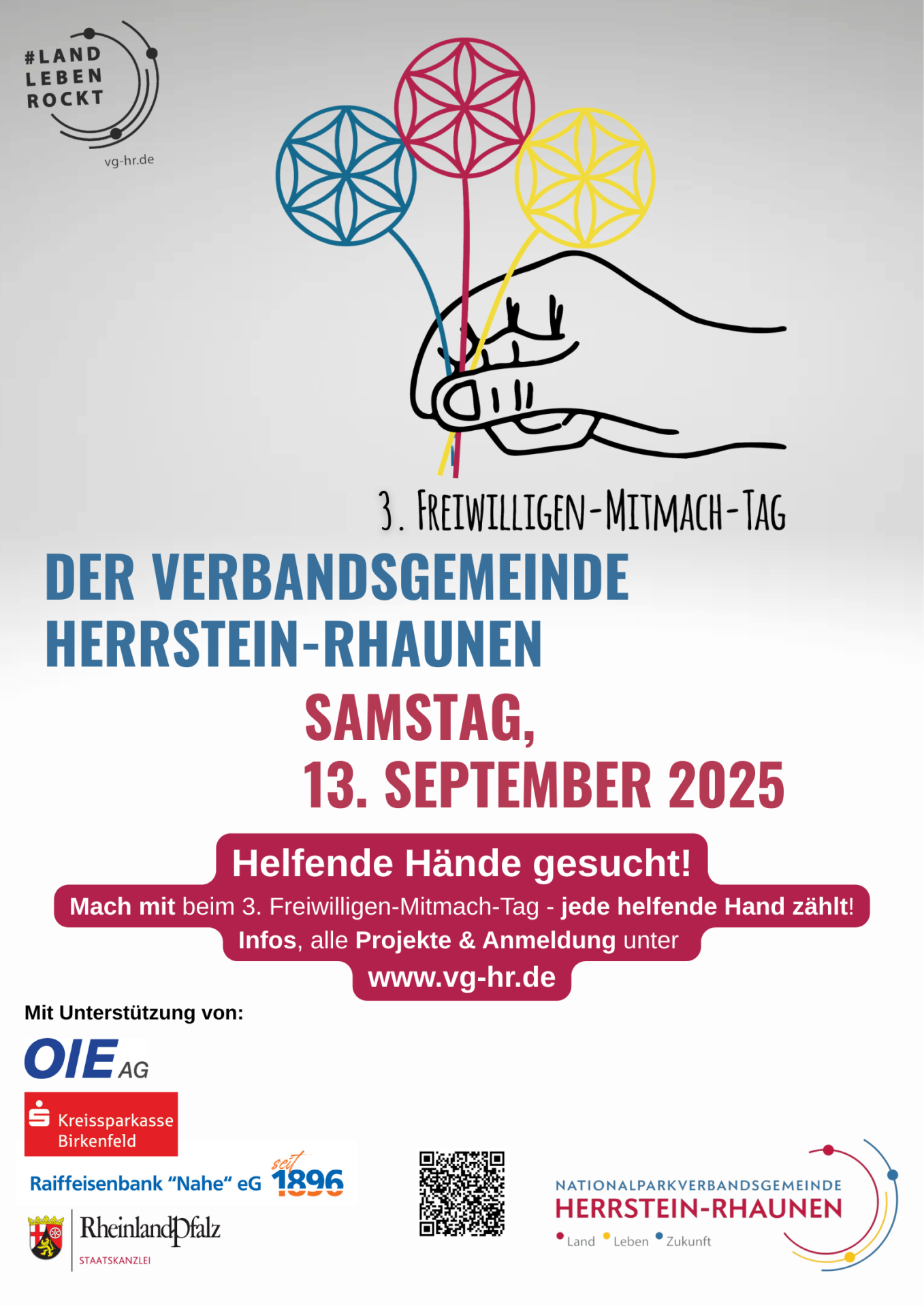 Plakat Freiwilliger-Mitmachtag 2025