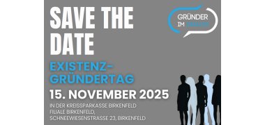 Existenzgründertag 2025 Plakat Existenzgründertag 2025 von der Initiative Gründer im Dialog