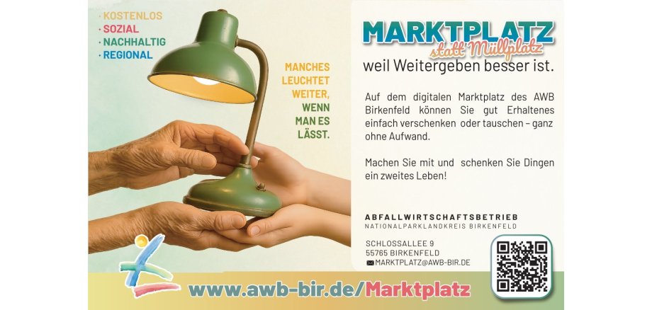 Plakat Marktplatz AWB