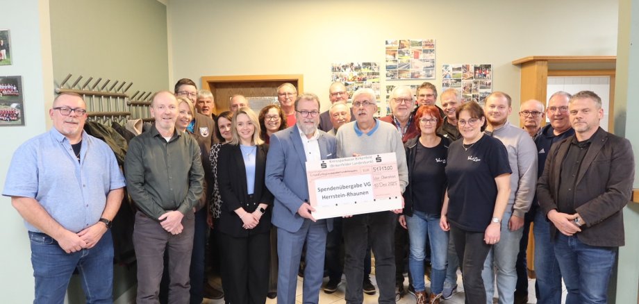 Offizielle Spendenübergabe aus dem KSK-Spendentopf